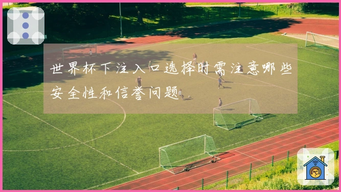 世界杯下注入口选择时需注意哪些安全性和信誉问题
