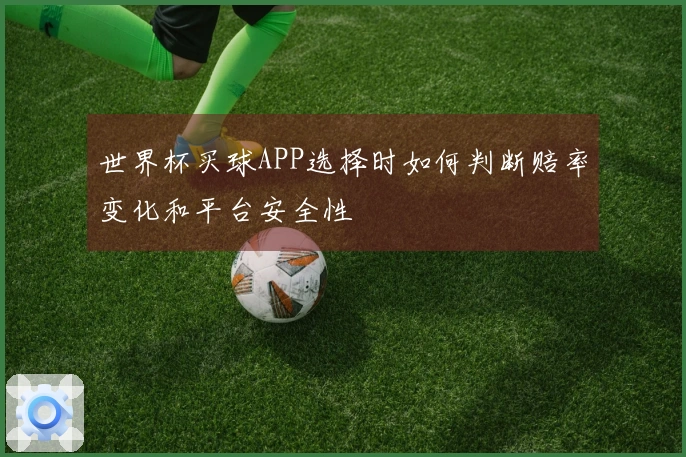 世界杯买球APP选择时如何判断赔率变化和平台安全性
